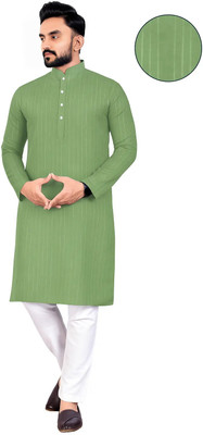 SR Fashion Men Kurta Pyjama Set