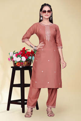 aaru creation Women Kurti Pant Set