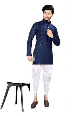 Raj Traders Men Kurta Dhoti Set