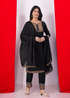 VAANSH CREATION Women Kurti Pant Dupatta Set