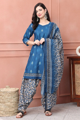 Aaradhya Fashion Women Kurta Patiala Dupatta Set
