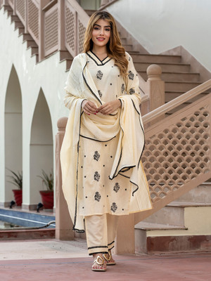 Tasrika Women Kurta Pant Attached Dupatta Set