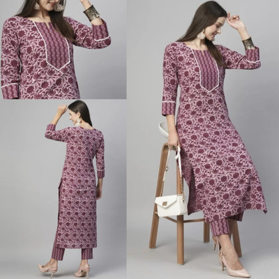 HousOfCommon Women Kurti Pant Set