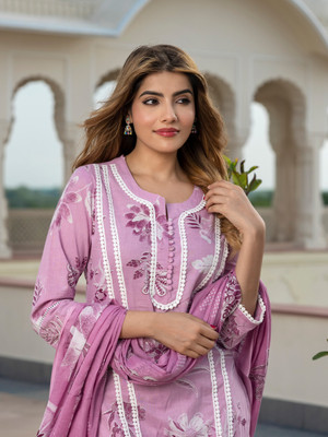 Orni Women Kurta Pant Dupatta Set