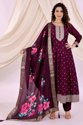 GALAQUEEN Women Kurti Pant Dupatta Set