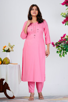 FrionKandy Women Kurta Pant Set