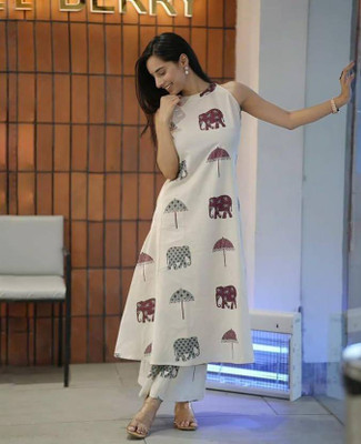 YAGNIK FASHION Women Kurta Palazzo Set