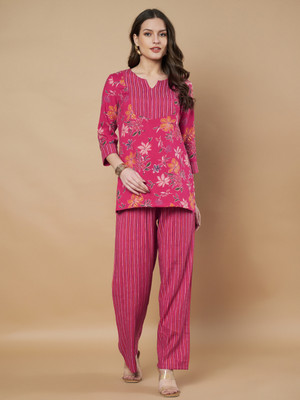 Poshak Hub Women Kurta Palazzo Set