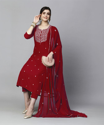 anushansa Women Kurta Pant Dupatta Set