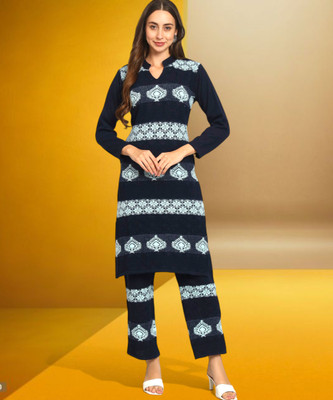 DUCOHIVE Women Kurta Palazzo Set