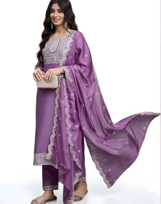 surat loomline Women Kurti Pant Dupatta Set