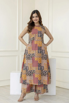 Saabhi Women Kurta Palazzo Set