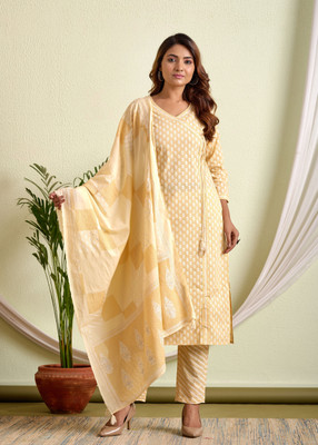 RASOKURTI Women Kurti Pant Dupatta Set