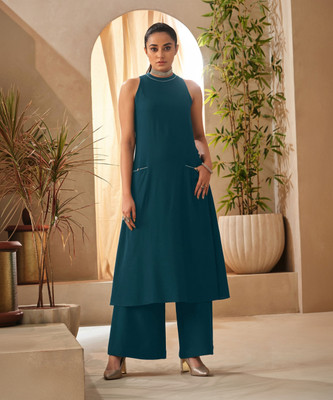 DRESOUL Women Kurta Palazzo Set