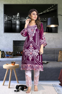 kk creation Women Kurta Pant Set