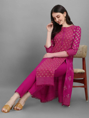 Shree Shital Print Women Kurta Pant Set