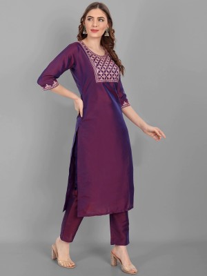 v tradition Women Kurta Palazzo Set