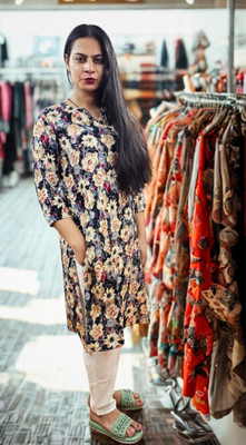 SPK FAB Women Kurti Pant Set