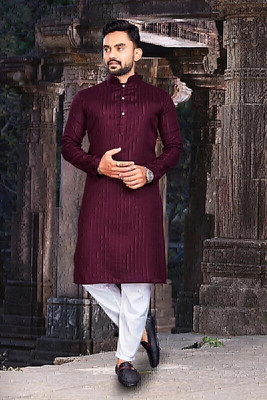 LANGIT Men Kurta Pyjama Set