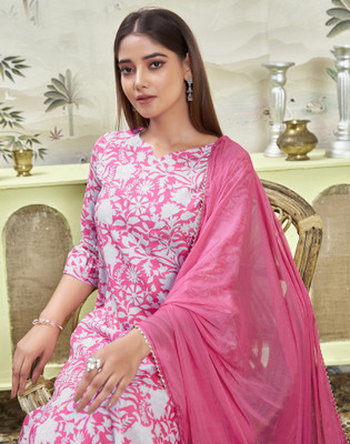 Skylee Women Kurta Pant Dupatta Set