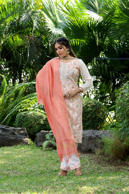 DECIZE CLOTHING Women Kurta Pant Dupatta Set