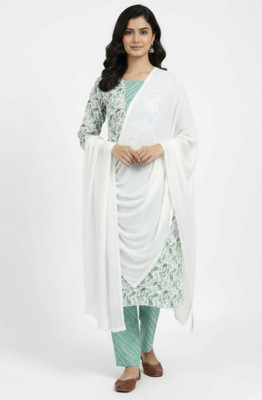 HouseOfCommon Women Kurti Pant Dupatta Set
