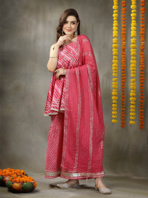 Stylum Women Kurti Sharara Dupatta Set