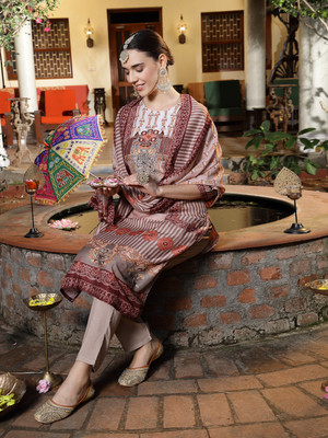 Stylum Women Kurta Pant Dupatta Set