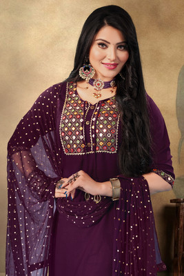 Ziva Fashion Women Kurta Pant Dupatta Set