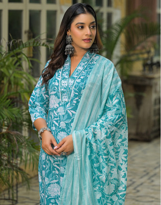 Skylee Women Kurta Pant Dupatta Set