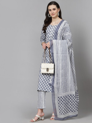 his&her Women Kurta Pant Dupatta Set