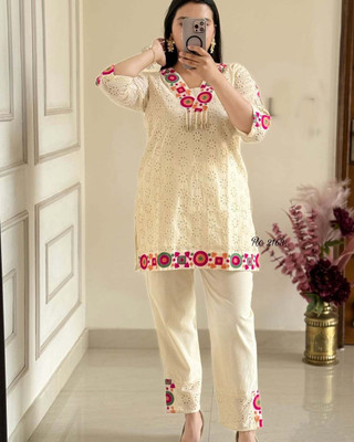 Raghuram Fashion Women Kurta Palazzo Set