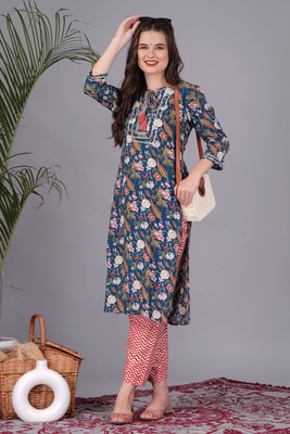 shobhit Women Kurta Pant Set