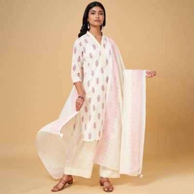 Rangmanch by Pantaloons Women Kurta Palazzo Set