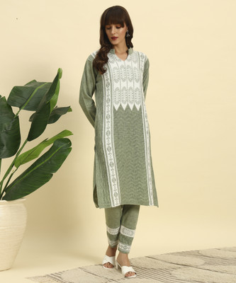 CANBLAR Women Kurta Palazzo Set