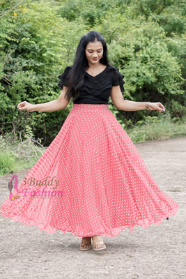 3Buddy Fashion Women Crop Top Skirt Set