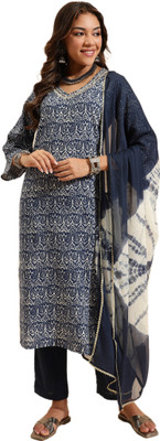 Anmolee Creation Women Kurta Palazzo Dupatta Set