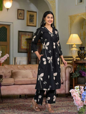 SRPNCH Women Kurti Pant Set