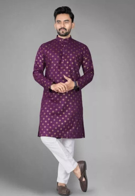 SONBAI Men Kurta Pyjama Set
