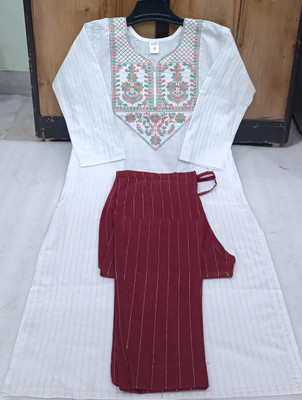 prime zone creation Women Kurti Pant Set