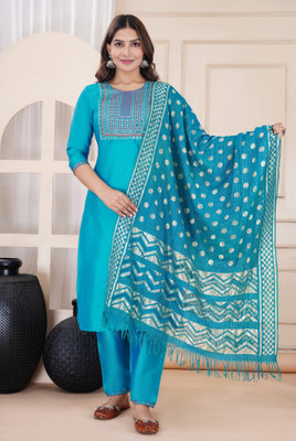 RAMBAAN CREATION Women Kurta Pant Dupatta Set