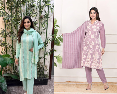 yuvraj global Women Kurti Pant Dupatta Set