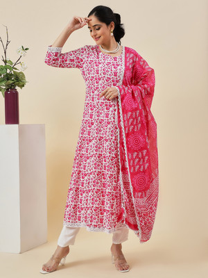 Royal Export Women Kurta Pant Dupatta Set