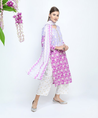 Vishudh Women Kurta Palazzo Set