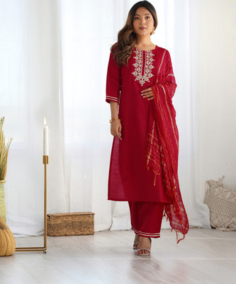 Skylee Women Kurta Pant Dupatta Set