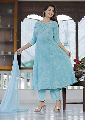 RIYA EXPORTS Women Kurta Pant Dupatta Set