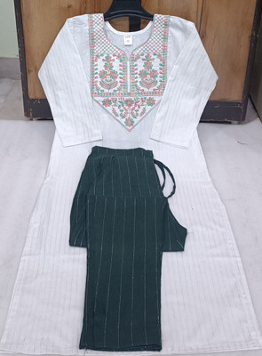 prime zone creation Women Kurti Pant Set