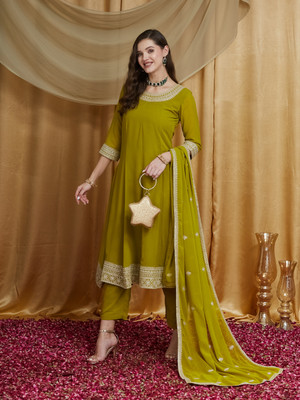 Tasrika Women Kurti Pant Dupatta Set