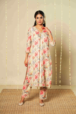 Meesan Women Kurta Pant Set