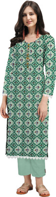 Mole new look Women Kurti Pant Set